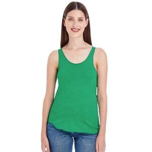 American Apparel 50/50 Collection Racerback Tank Top Kelly Green Sz Extra Small